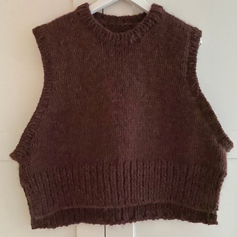 strikket vest