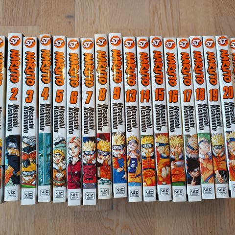 Manga " Naruto " tegneserie