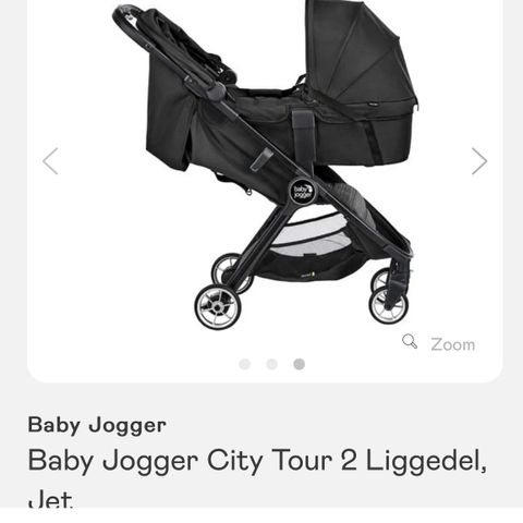 Babyjogger city tour 2 liggedel