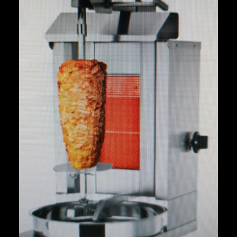 Kebab grill propangass