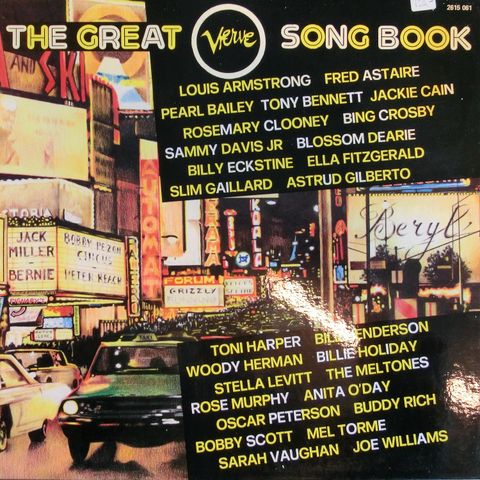 The Great Verve Song Book - 3 LP`s Box (Jazz, storband m.m.)