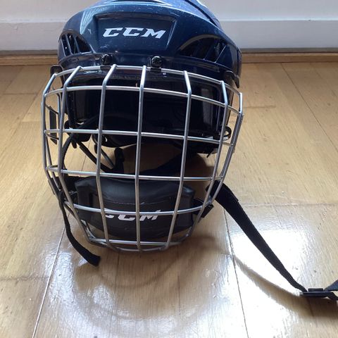 CCM Hockeyhjelm m gitter str xs