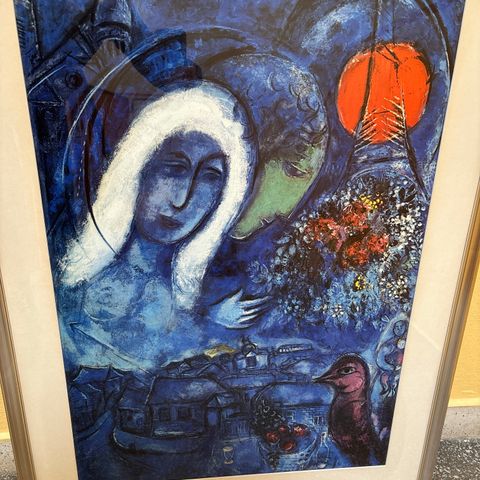 Stort flott bilde Chagall