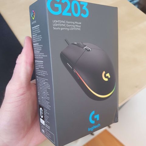 G203 RGB Gaming mus