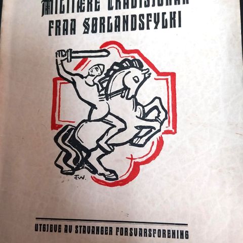 Keim, Einar: Militære tradisjonar fraa Sørlandsfylki. Stavanger 1924. 61s o.o.