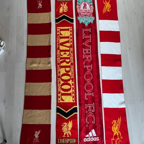 Liverpool supporter-skjerf!