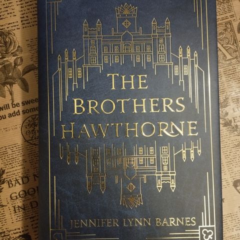 The brothers Hawthorne Jennifer Lynn Barnes Fairyloot edition