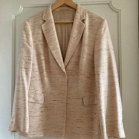 Jakke/blazer i 100% silke