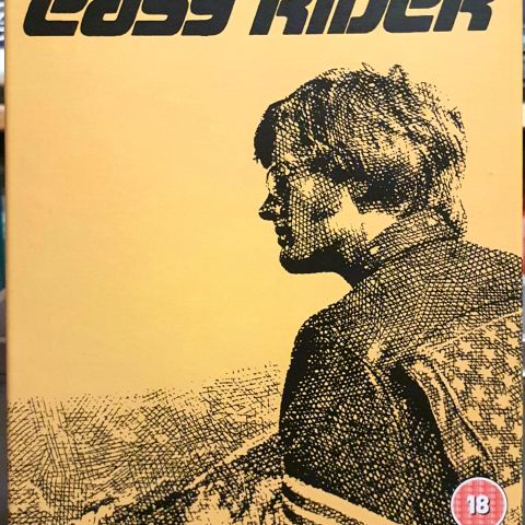 Easy Rider 35th Anniversary DVD Box Set (med 2 disker, bok og uåpnede kort!)