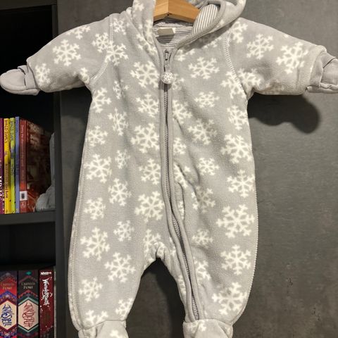 Fleece dress( nyfødt, Str: 50)