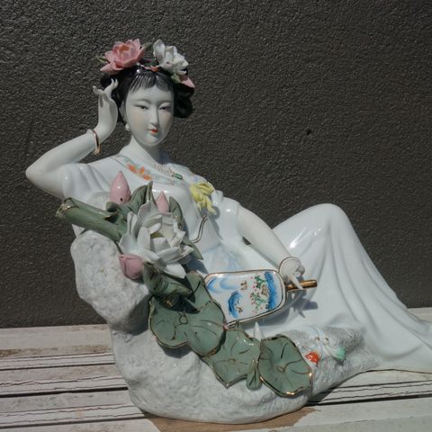 Geisha i porselen