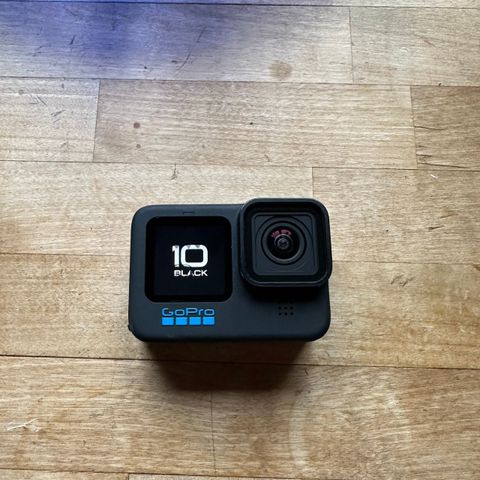 GoPro Hero10 Black vanntett, 5.3K GPS, Streaming, Ny Batteri, Bildestabilisering