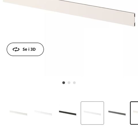 Sokkelfront/Sokkellist IKEA