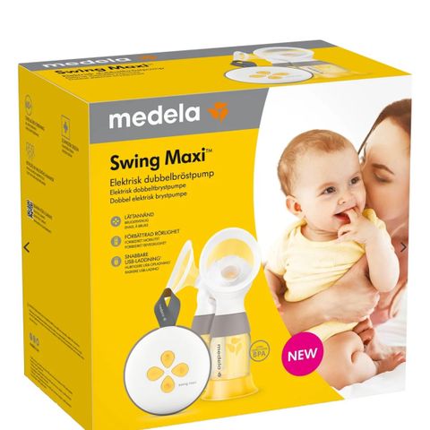 Medela Swing Maxi dobbel elektrisk brystpumpe