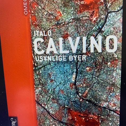 Italio Calvino "usynelige byer" på norsk, ønskes kjøpt.