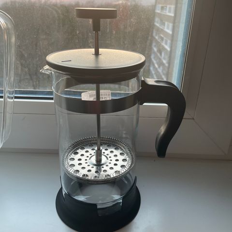 kaffekanne med filter