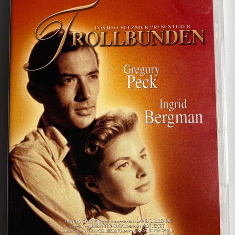 Spellbound (DVD - 1945 - Alfred Hitchcock) Norsk tekst.