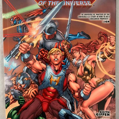DC Universe vs Master of The Universe blad Bud ønskes