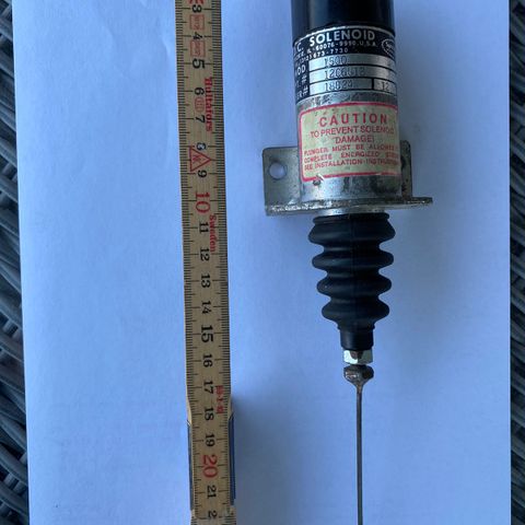 solenoid/magnet stopper/ elektrisk stopp-relé 12v