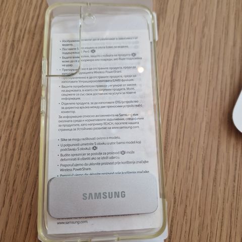 Samsung Clear Galaxy S22 deksler