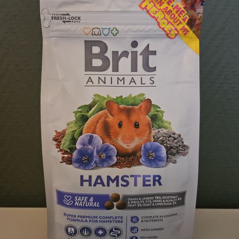 Hamstermat fra Brit Animals