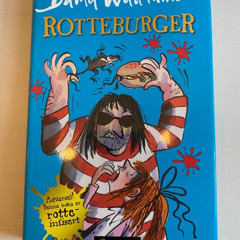 Barnebok «Rotteburger» av David Williams