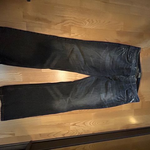 Sort stonewashed Jack & Jones jeans str 38/32