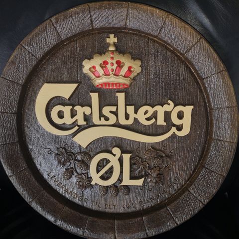 Carlsberg ølskilt