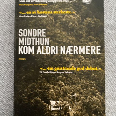 KOM ALDRI NÆRMERE - Sondre Midthun