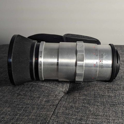 Carls Zeiss lens 135mm for Nikon F adapter/infinity correction