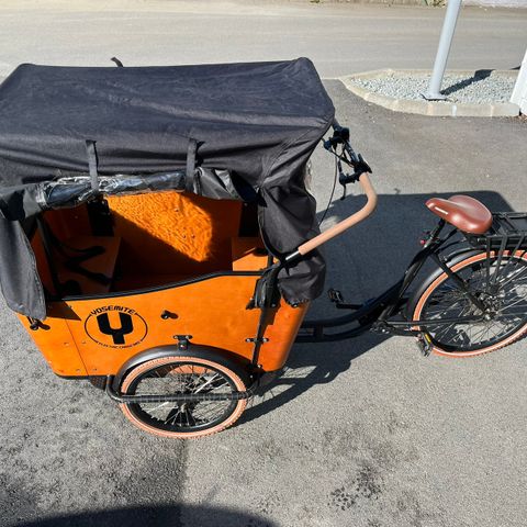 Pent brukt med nytt batteri: Elektrisk lastesykkel/cargo bike
