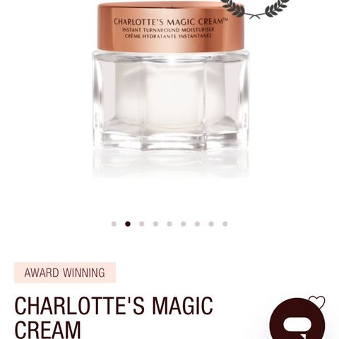 Uåpnet Magic Cream Charlotte Tilbury