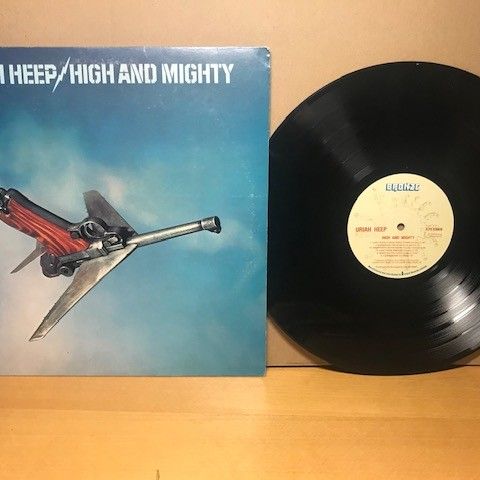 Vinyl, Uriah Heep, High and mighty, ILPS 9384