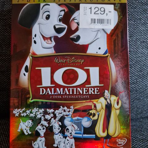 101 Dalmatinere DVD
