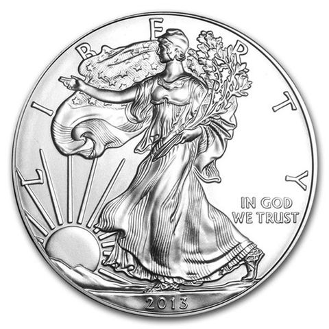 USA - 1-Dollar Silver Eagle - 2013.