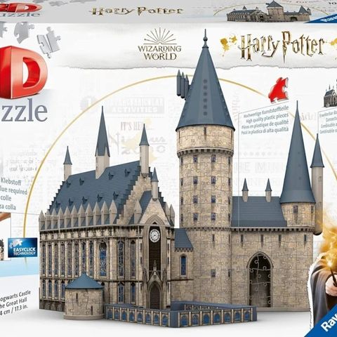 Hogwarts Galtvort 3D puslespill