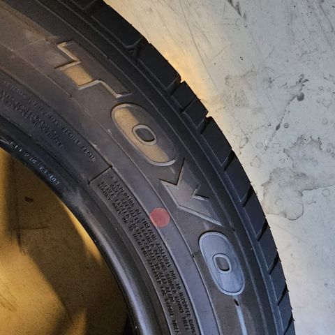 Ett nesten nytt sommerdekk 225/55r19