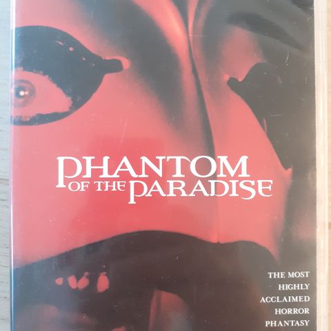 Phantom of the Paradise DVD - Regi: Brian De Palma (Stort utvalg)