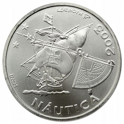 Portugal - 10-Euro Sølvmynt - Skipsprofiler - 2003.