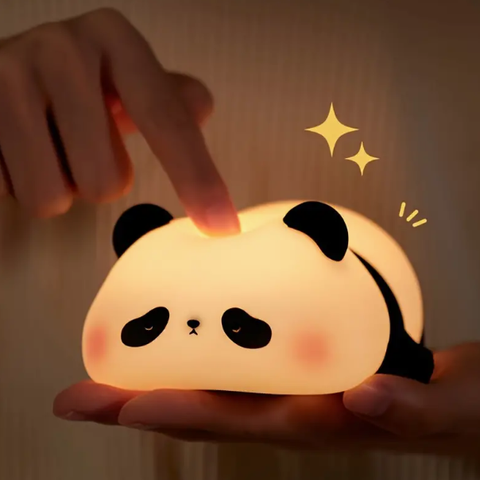 Panda Gift Silikon  LED Nattbord Lampe