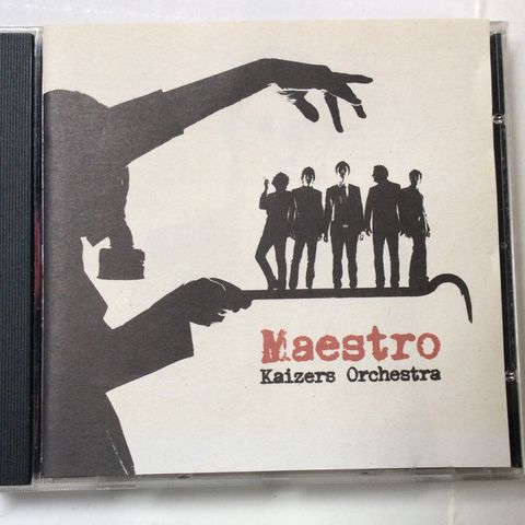 Kaizers Orchestra - Maestro. CD.  Kr. 100