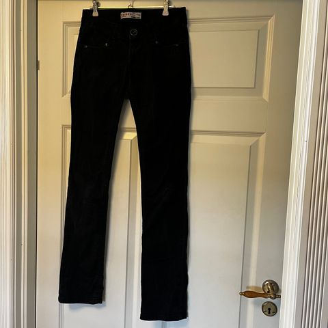 Vintage Y2K svart ICHI jeans/bukse