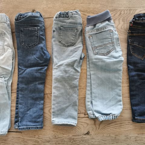 Klespakke bukser / jeans str 92