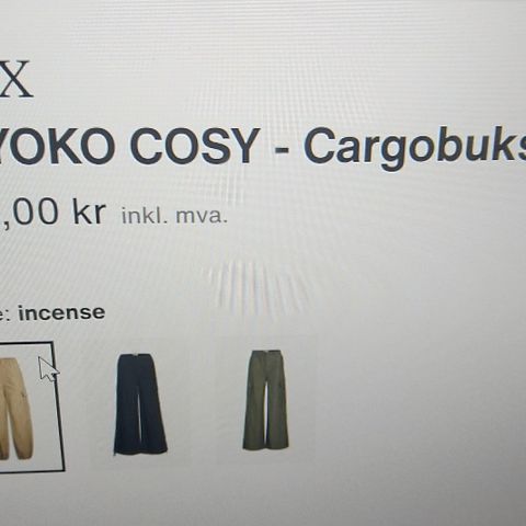 JJXX JXYOKO COSY - Cargobukse