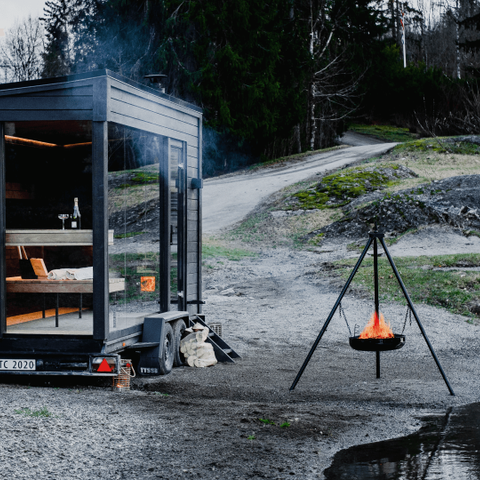 Leie en mobil badstue / sauna hjem til deg?
