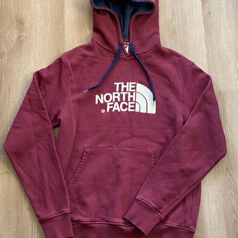 The north face genser størrelse S-M