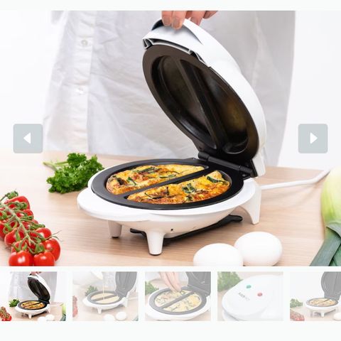 Omelettmaskin fra KitchPro