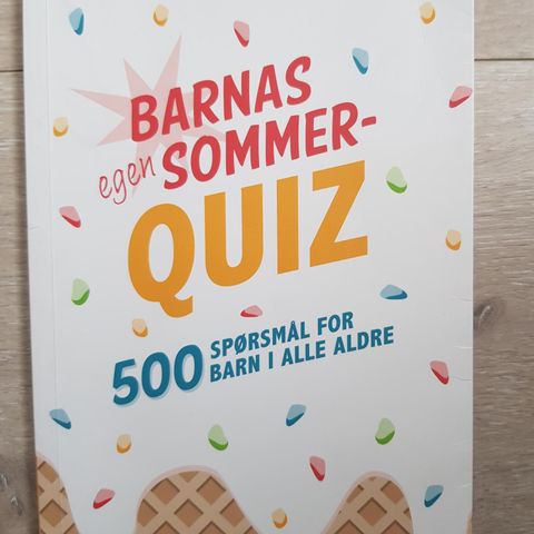 Bok: Barnas sommerquiz