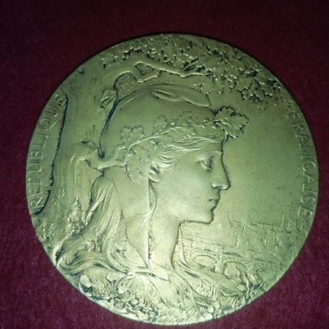 Medalje Fransk 1900