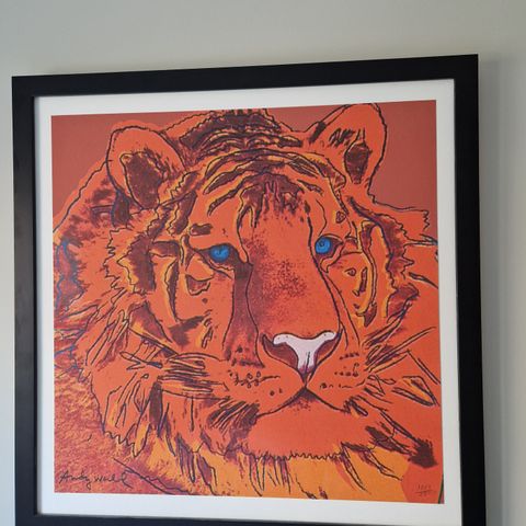 Warhol - Siberian Tiger x2